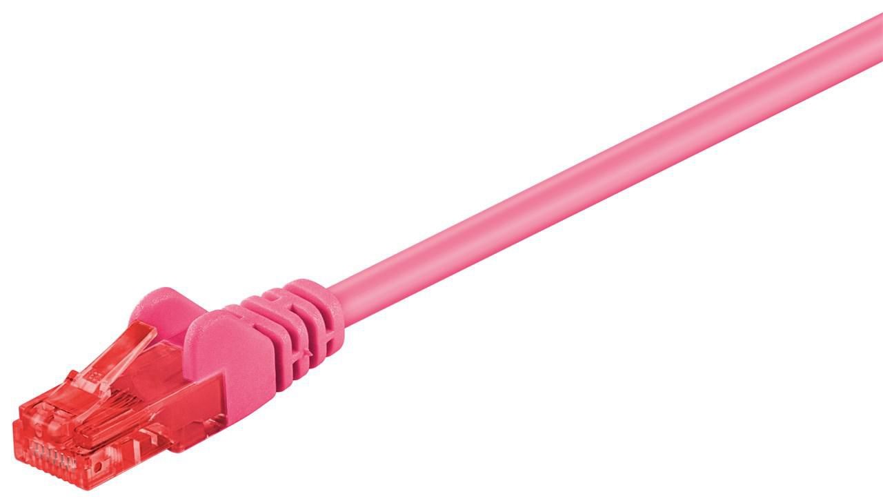 MicroConnect B-UTP602PI U/UTP CAT6 2M Pink PVC