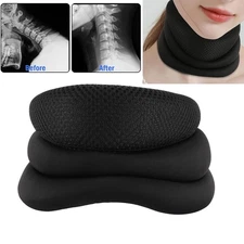 Cervical Collar Neck Traction Device Brace Stretcher Therapy Pain Relief Relax