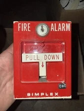 Simplex Fire Alarm Pull Station Not Perfect Little Paint Here And There