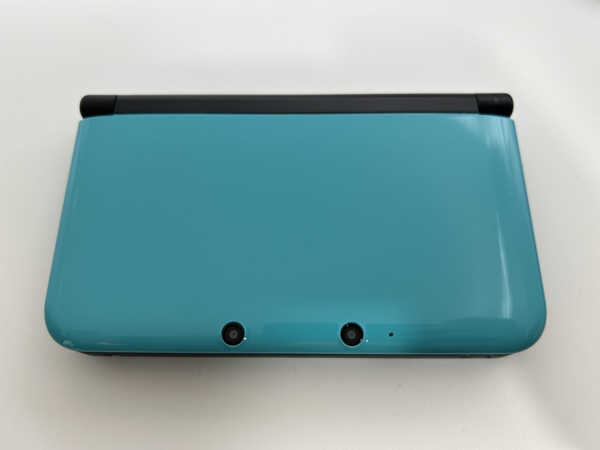 Nintendo 3DS LL Turquoise Black Limited Pack Console Tested