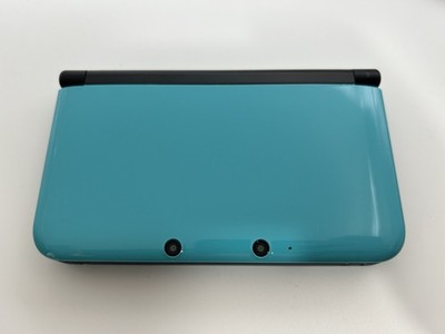 Nintendo 3DS LL Turquoise Black Limited Pack Console Tested
