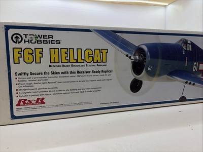 Tower Hobbies F6F Hellcat RC Warbird Airplane - RxR Version NEW