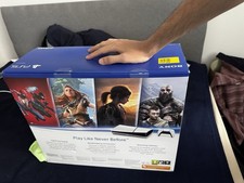 Sony PS5 PlayStation 5 Standard 825GB Disc Console Bundle - Includes Controller