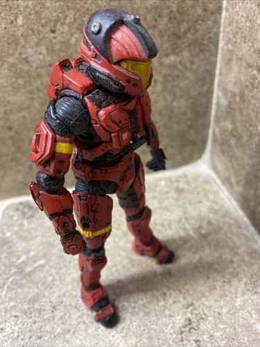 McFarlane Halo 3 Series 2 Spartan Soldier CQB Red Figure 2008 - Picture 4 of 7