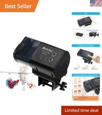 Aquarium Automatic Fish Feeder for Small Tank Auto Fish Food Dispenser Timer ...