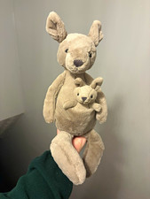 RETIRED Jellycat Kara Kangaroo and baby