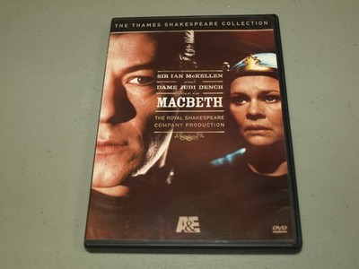 Macbeth (DVD, 1979, Thames Shakespeare Collection, Ian McKellen, Judi Dench)