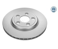2 St. Bremsscheibe Meyle 18-155230002/PD FüR Jaguar S-Type
