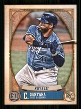 2021 Topps Gypsy Queen #223 Carlos Santana Kansas City Royals 62282