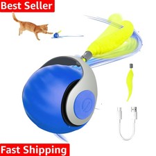 Interactive Cat Toy Ball, Automatic Interactive Cat Toys for Indoor Cats, Can...