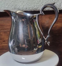 Reed And Barton 969 Silverplate Design Handle Water Jug Pitcher