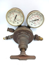 Used Victor MODEL NO. SR450E Gas Regulator MAX INLET 3000 PSIG