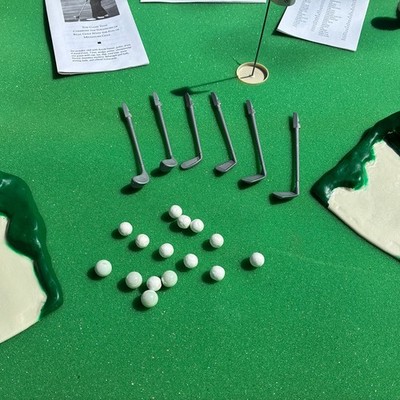 Vintage Arnold Palmer's Indoor Golf Game Complete in original box