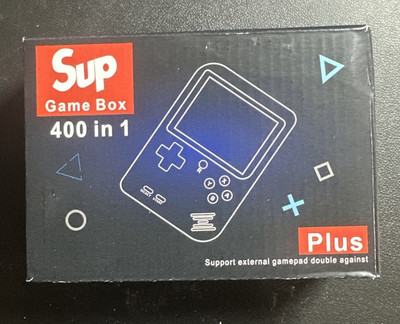 Game Box Plus Handheld Game System - Retro Video Gaming Console 400 Games