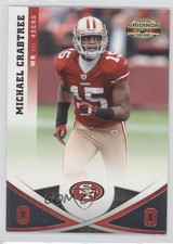 2011 Panini Gridiron Gear Silver O's 10/250 Michael Crabtree #135 1k3