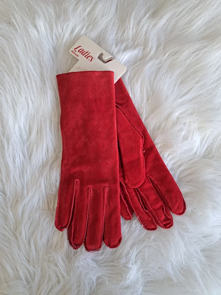 Guantes de gamuza nuevos talla M con forro aislante Foto 3 de 4