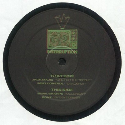 MAJIC, Jack/PEST CONTROL/SUNIL SHARPE/BONZ - Interruption Records 008 - 12''