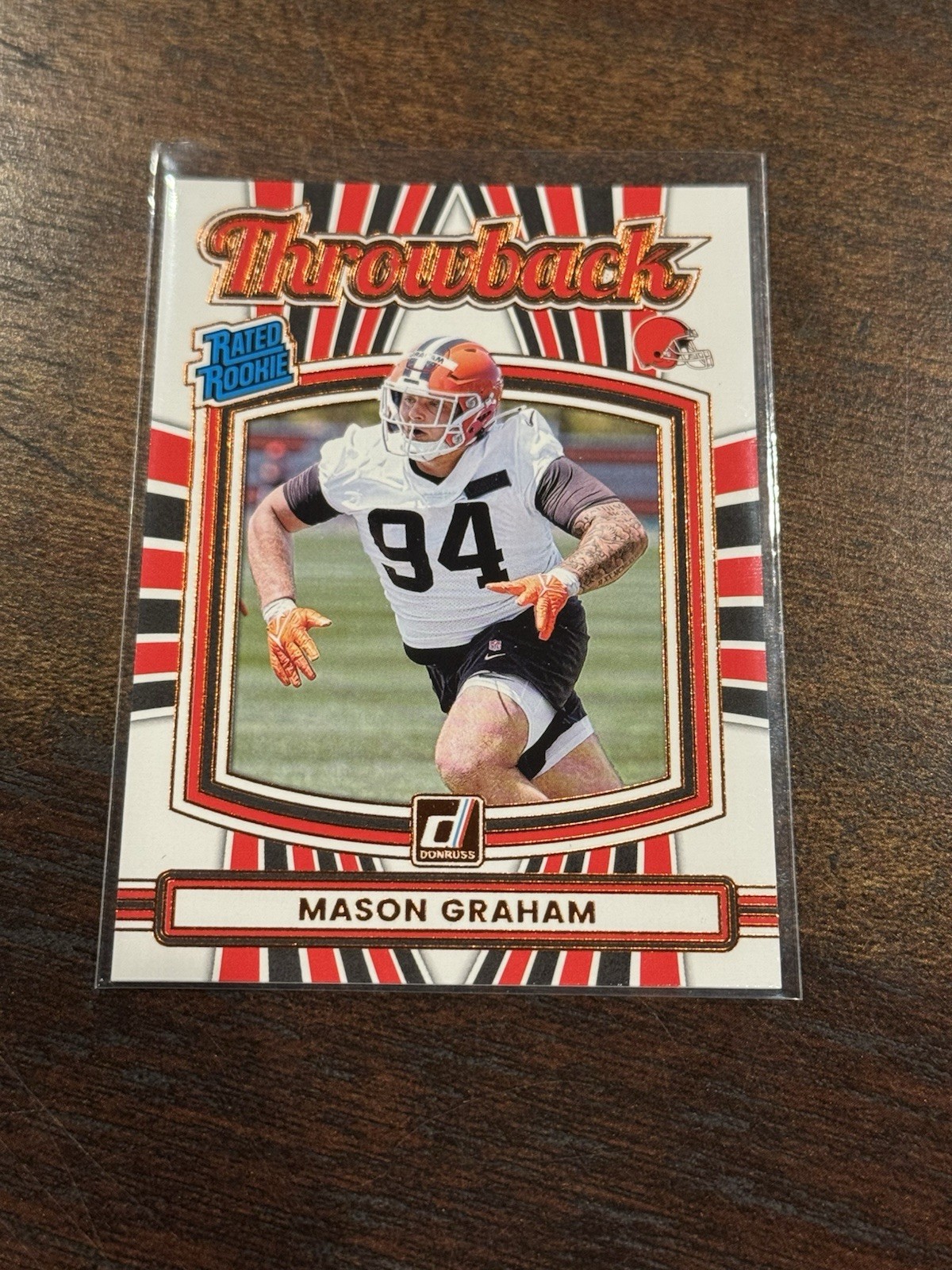 2025 Donruss Rated Rookies Throwback Mason Graham #40