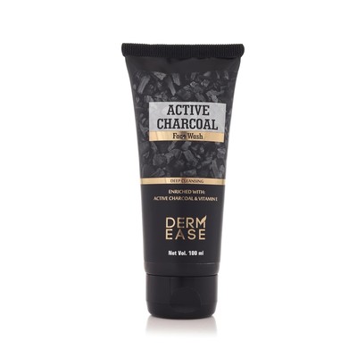 DERM EASE Aktiv Dunkelgrau Gesichtsreinigung für Herren und Damen 100g
