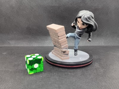 QmX Quantum Mechanix Q-Fig - Marvel Comics figure - Jessica Jones (loose)