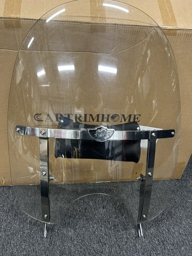 HARLEY GENUINE 03 SOFTAIL FAT BOY 100TH ANNIVERSARY WINDSHIELD  WITH BAG