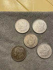 New ListingMorgan Silver Dollars- lot of 5 coins