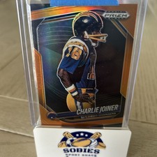 2025 Panini Prizm Black Charlie Joiner Orange #/49