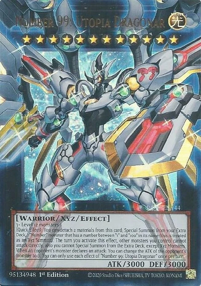 Yugioh Number Cards