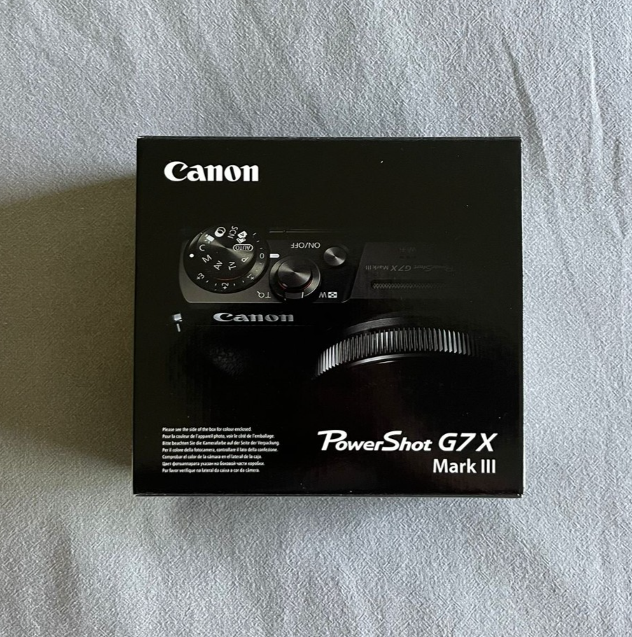 Canon PowerShot G7 X Mark III - 20.1MP Point & Shoot Digital