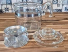 Vintage Pyrex Flame Ware 6 Cup Coffee Pot Glass Percolator 7759 USA Missing Stem