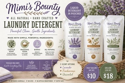Mimi s Bounty 1 gal All Natural Laundry Detergent
