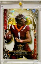2024 Wild Card 7 Card Studs Jokers Wild Kyron Drones 1/1 Rainbow Cracked Ice