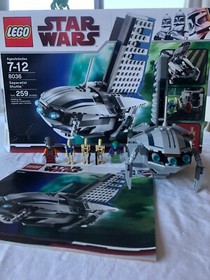 LEGO 8036 Star Wars: Separatist Shuttle 100% Complete W/Box orig Instr & Minis
