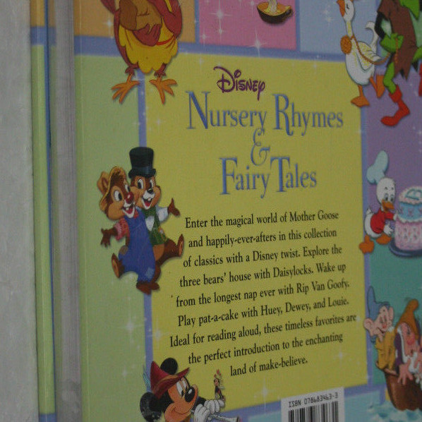 Disney Nursery Rhymes and Fairy Tales by Disney Book Group eBay