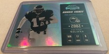 2002 Contenders Football Freddie Milons Eagles Rookie Ticket Sample RARE #131
