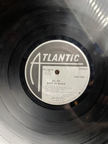 AC/DC Back In Black E 80207 You Shook Me Hells Bells Dog A Bone Vg+ Atlantic - Bild 4 von 6
