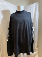 Winchester Firearms Ammunition Rifles Black Long Sleeve Shirt Size 2XL