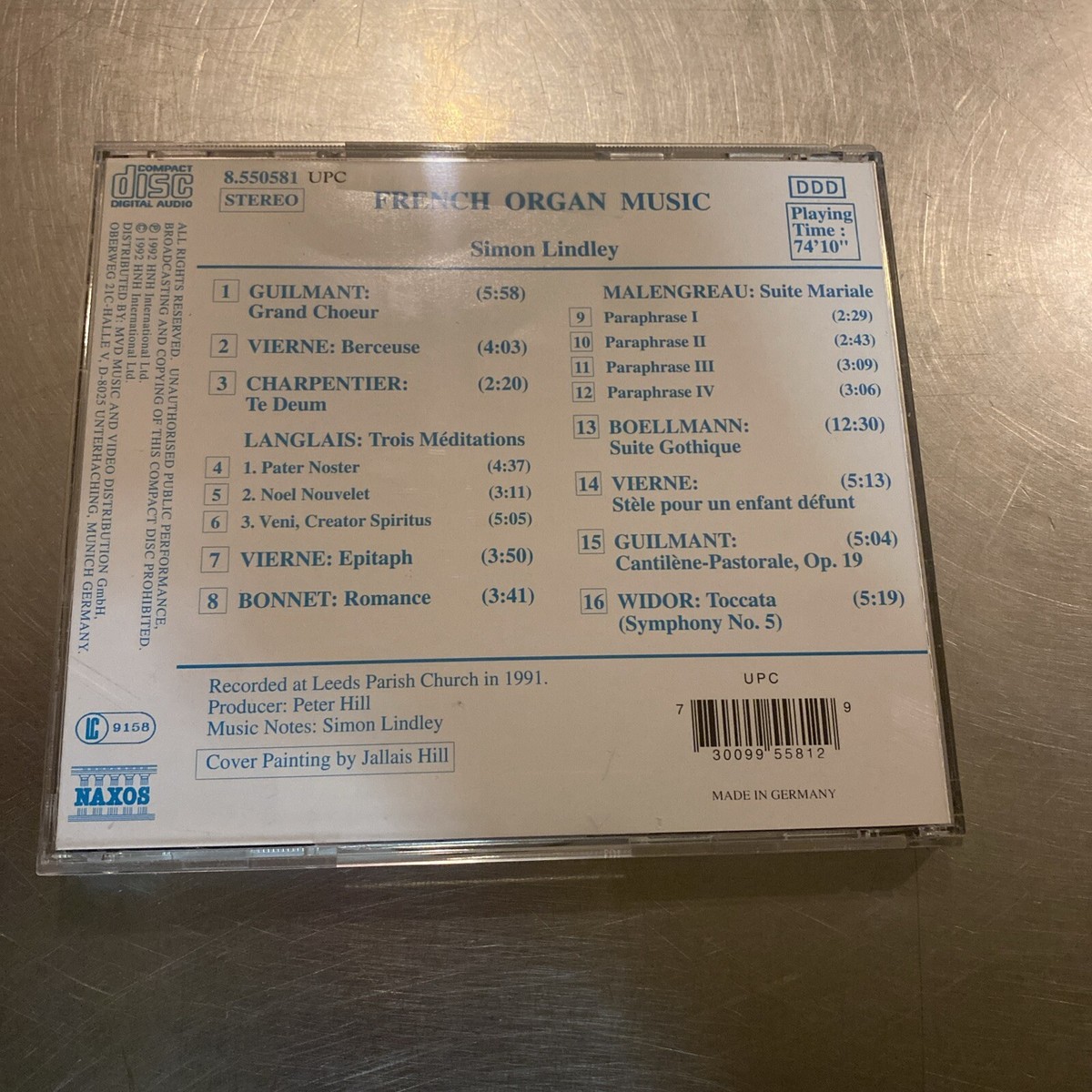 その他 Bolero / Organ Sym / La Mer [CD] Maurice Ravel – Bolero, Daphnis Et Chloé, Rhapsodie Espagnole