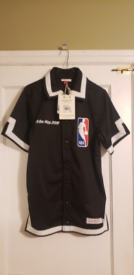 100% Authentic MITCHELL & NESS NBA SHOOTING SHIRT 2018 MVP JAMES