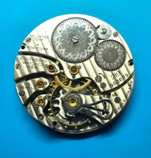 16 SIZE SOUTH BEND 19 JEWEL GRADE 219 MODEL 2 POCKET WATCH MOVEMENT PARTS