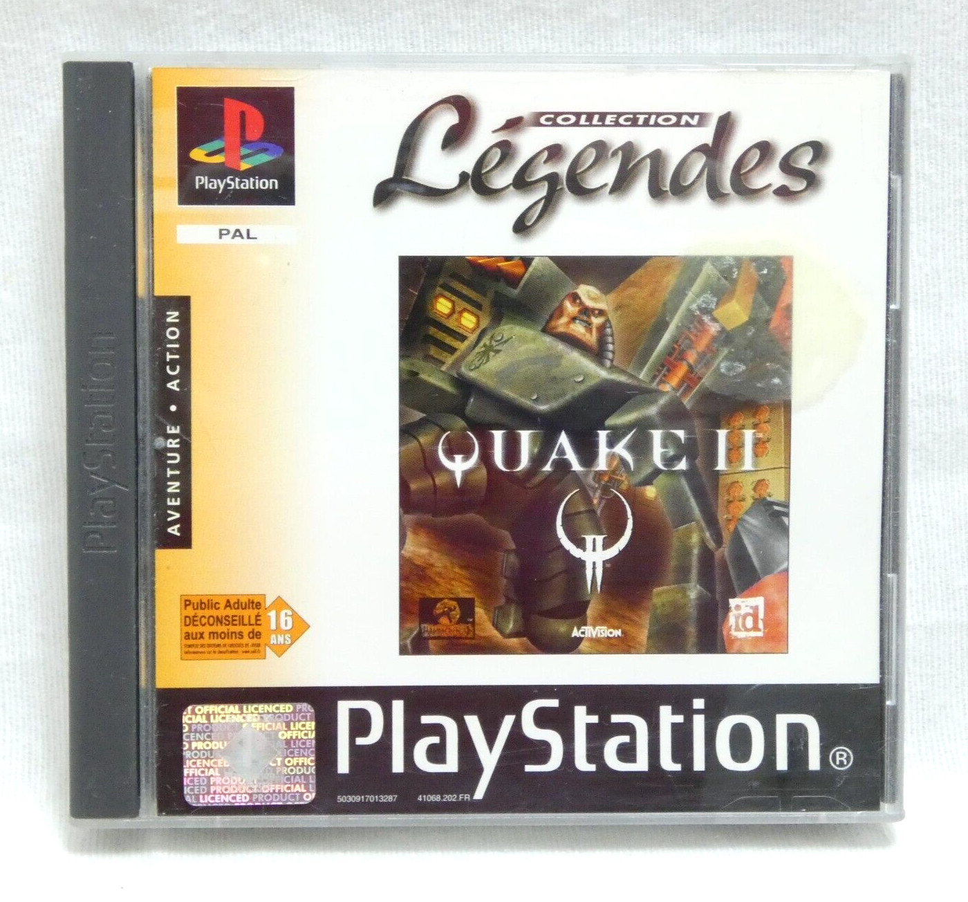 QUAKE II COLLECTION LEGEND CONSOLE PLAYSTATION 1 JEU PS1 FRA COMPLET AVEC NOTICE