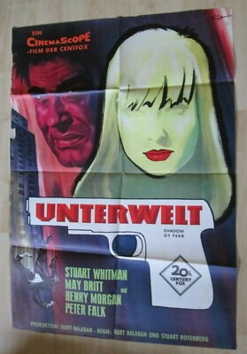 Filmplakat : Unterwelt ( Stuart Whitman , May Britt ) 