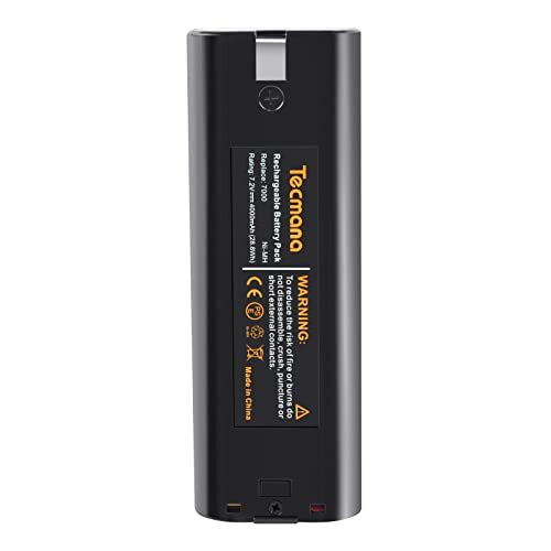 Tecmana 7,2V 3,5Ah Batteria per Makita 7000 7002 7033 191679-9 632002-4 (U2P)