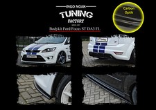 Bodykit Frontspoiler Diffusor Schweller ABS für Ford Focus ST FL in Carbon Optik Bodykit Frontspoiler Diffusor Schweller ABS für Ford Focus ST FL in Carbon Optik