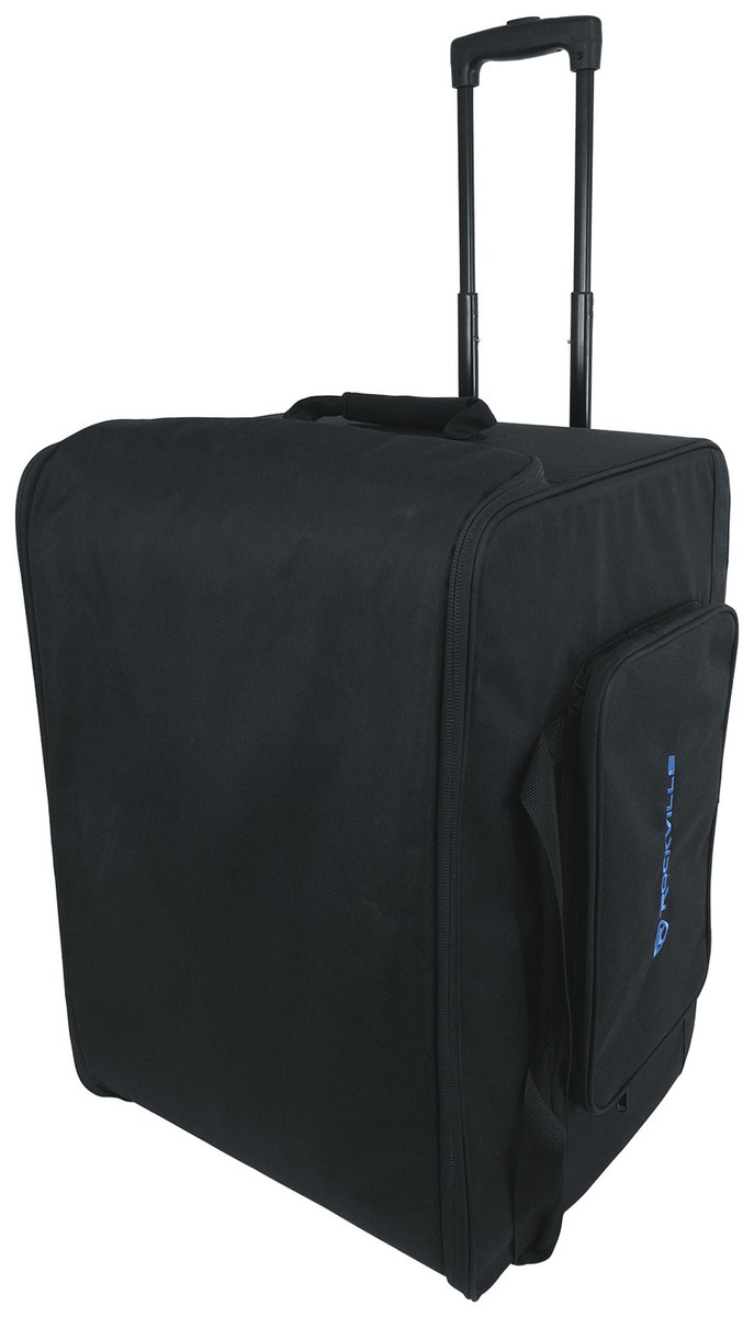 Rockville SB12 v2 Rolling Travel Bag w/Wheels For Most 12