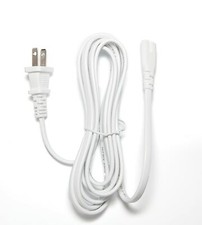  UL Listed White 10 Feet Long AC Power Cord for Samsung HW-MS650 SOUNDBAR
