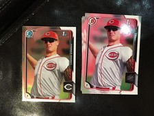 2015 Bowman Draft #155 Tanner Rainey 12 count 1 chrome 11 base lot Cincinnati