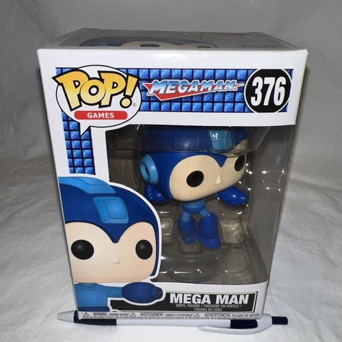 Funko POP Games - MEGA MAN #376  Jumping - Vinyl Figure - New (see pics)