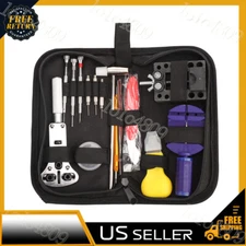 147x Watch Repair Tool Kit Link remover Spring Bar Case Opener Professional New