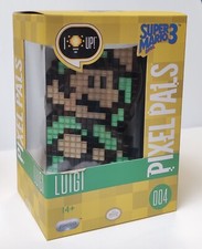 Figurine Lumineuse Pixel Pals Luigi 004 PDP en boite - BOITE DECOLORéE